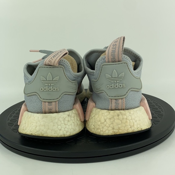 Adidas NMD R1 Gray/Pink Athletic Running Shoes BY3058 Women's Size 7 - Picture 6 of 12